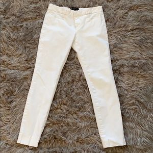 Banana republic sloan fit white pants